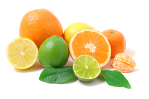 Assorted Sliced Citrus Fruits